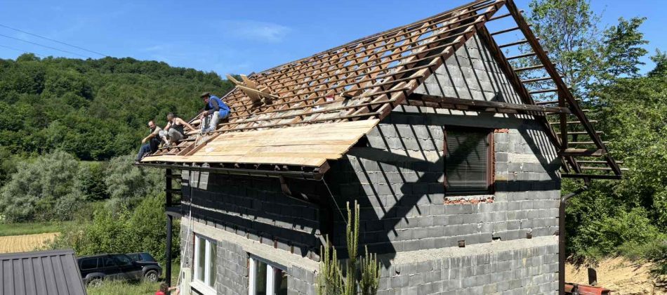 **Početak obnove lovačkog doma u Smršnici**